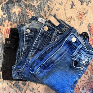 Lot of 5 pair jeans